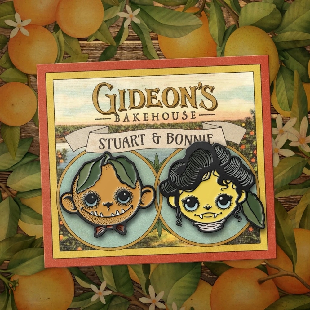 Gideon's Bakehouse Stuart & Bonnie Pins